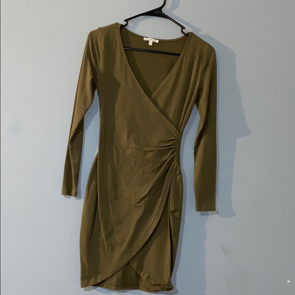 Olive dress from CHARLOTTE RUSSE